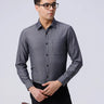Black and Grey Stripes Dobby ShirtUnited By Hope