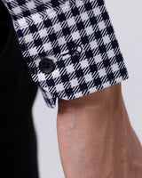 Black and White Checks Dobby ShirtUnited By Hope