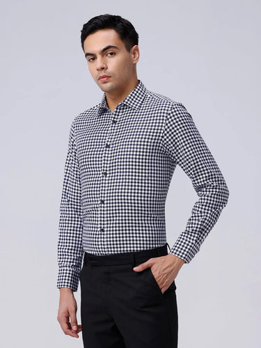 Black and White Checks Dobby ShirtUnited By Hope