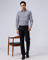 Black and White Checks Dobby ShirtUnited By Hope