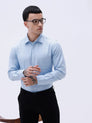 Blue Dobby Structured ShirtUnited By Hope