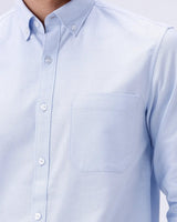 Blue Oxford Plain ShirtUnited By Hope
