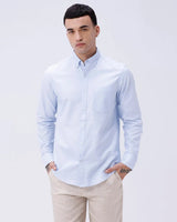 Blue Oxford Plain ShirtUnited By Hope