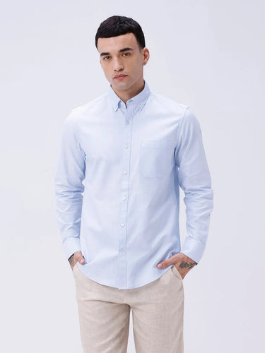 Blue Oxford Plain ShirtUnited By Hope