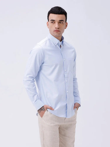 Blue Oxford Plain ShirtUnited By Hope