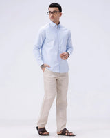 Blue Oxford Plain ShirtUnited By Hope