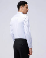 Blue Poplin Plain ShirtUnited By Hope
