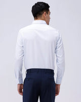 Blue Satin Structured ShirtUnited By Hope