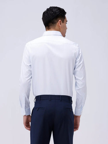 Blue Satin Structured ShirtUnited By Hope