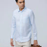 Blue Tencel Plain ShirtUnited By Hope