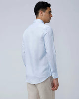 Blue Tencel Plain ShirtUnited By Hope