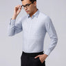 Blue and Grey Checks Poplin / Dobby ShirtUnited By Hope