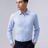 Blue and White Checks Dobby ShirtUnited By Hope