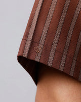 Brown Twill Stripes ShirtUnited By Hope