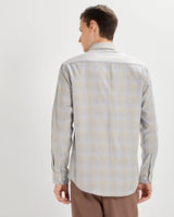 Brushed Nickel Checked ShirtUnited By Hope