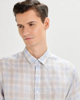 Chalk Blue Linen ShirtUnited By Hope