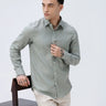 Green Full Sleeve Linen ShirtUnited By Hope