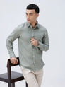 Green Full Sleeve Linen ShirtUnited By Hope