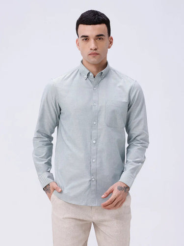 Green Oxford Plain ShirtUnited By Hope