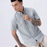Green Oxford Plain Short Sleeve ShirtUnited By Hope