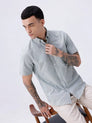 Green Oxford Plain Short Sleeve ShirtUnited By Hope