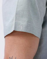 Green Oxford Plain Short Sleeve ShirtUnited By Hope