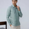Green Tencel Plain ShirtUnited By Hope