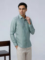 Green Tencel Plain ShirtUnited By Hope
