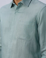 Green Tencel Plain ShirtUnited By Hope