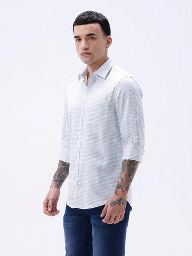 Green Twill Structured ShirtUnited By Hope
