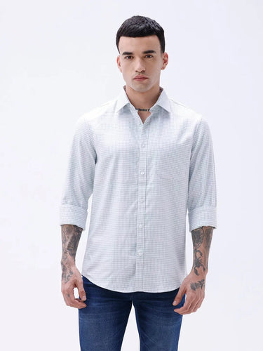 Green Twill Structured ShirtUnited By Hope