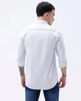 Green Twill Structured ShirtUnited By Hope