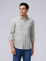 Green and Grey Checks Poplin / Dobby ShirtUnited By Hope