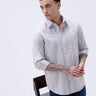 Grey Dobby Stripes ShirtUnited By Hope