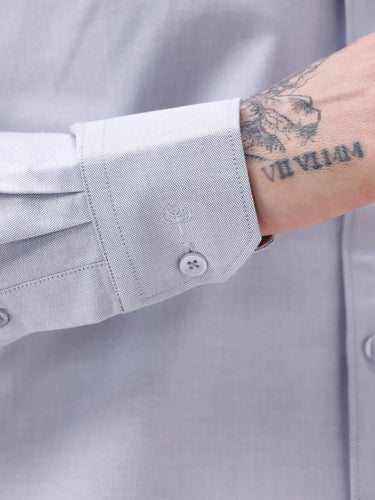 Grey Oxford Plain ShirtUnited By Hope