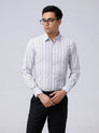 Grey Poplin Stripes ShirtUnited By Hope