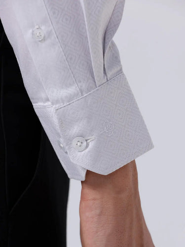 Grey Satin Structured ShirtUnited By Hope