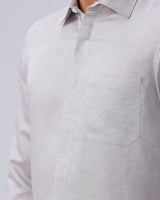 Grey Tencel Plain ShirtUnited By Hope