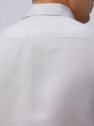 Grey Tencel Plain ShirtUnited By Hope