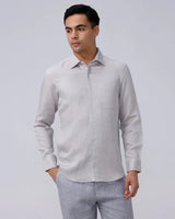 Grey Tencel Plain ShirtUnited By Hope