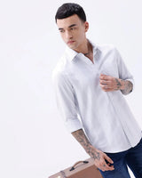 Grey Twill Stripes ShirtUnited By Hope