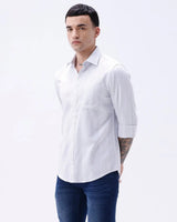 Grey Twill Stripes ShirtUnited By Hope