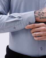 Grey Twill Structured ShirtUnited By Hope