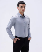 Grey Twill Structured ShirtUnited By Hope