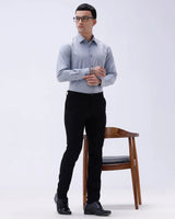 Grey Twill Structured ShirtUnited By Hope