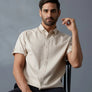 Inca Gold Short Sleeves Shirt with TabUnited By Hope