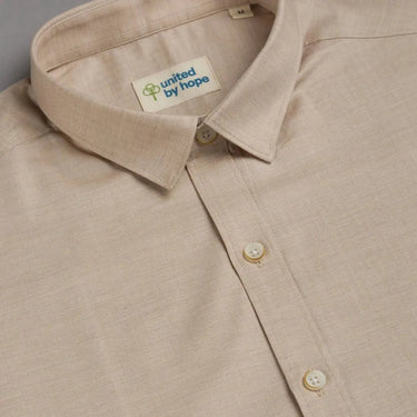 Inca Gold Short Sleeves Shirt with TabUnited By Hope