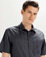 India Ink Short Sleeves Striped ShirtUnited By Hope