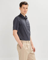 India Ink Short Sleeves Striped ShirtUnited By Hope