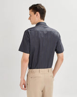 India Ink Short Sleeves Striped ShirtUnited By Hope